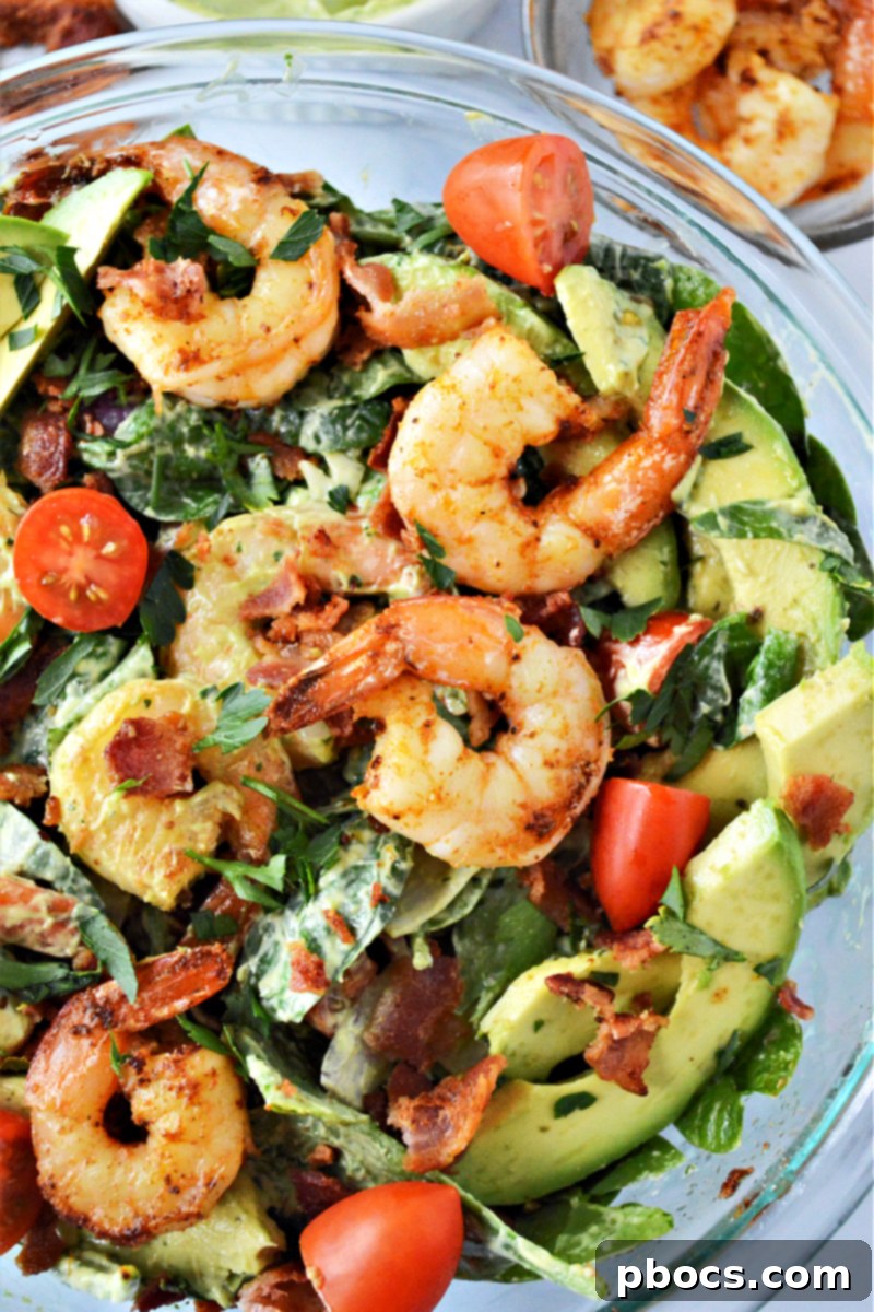 Serving suggestions for shrimp avocado and spinach salad: a versatile dish.