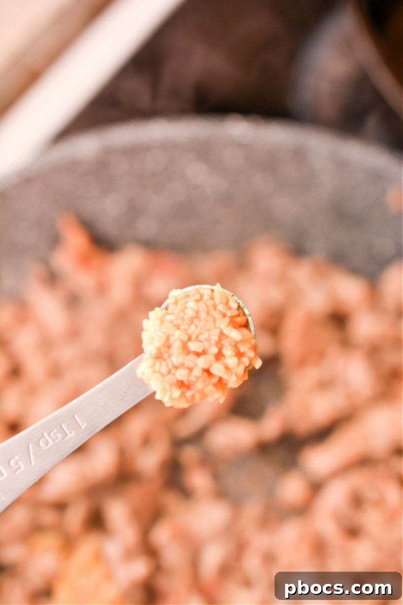 Cooking sausage and garlic