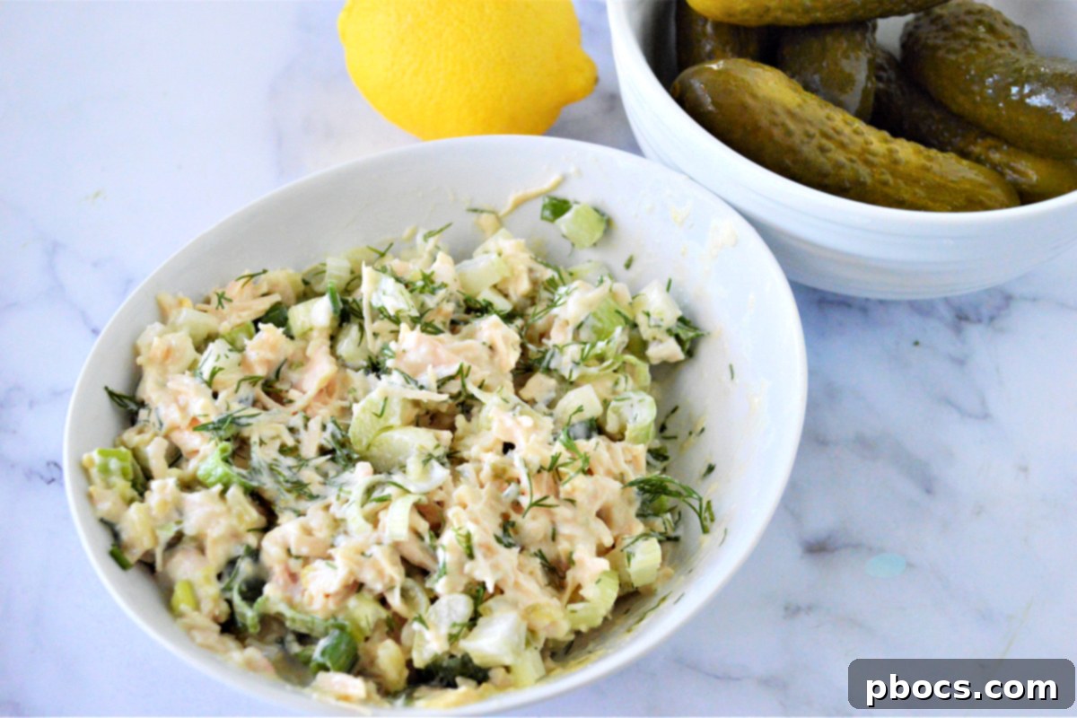 Zesty Low-Carb Dill Chicken Salad Pickle Boats 12 Dill Chicken Salad Pickle Boats (Low-Carb Recipe)