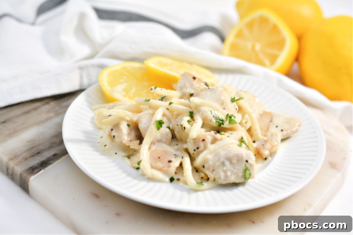 Guilt-Free Zesty Lemon Cream Chicken Pasta 11 Low-Carb Creamy Lemon Chicken Pasta