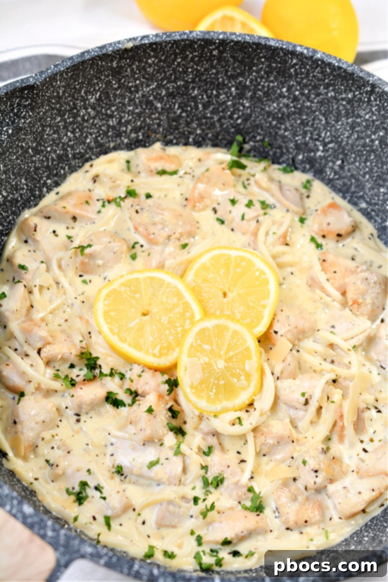 Guilt-Free Zesty Lemon Cream Chicken Pasta 20 Low-Carb Creamy Lemon Chicken Pasta