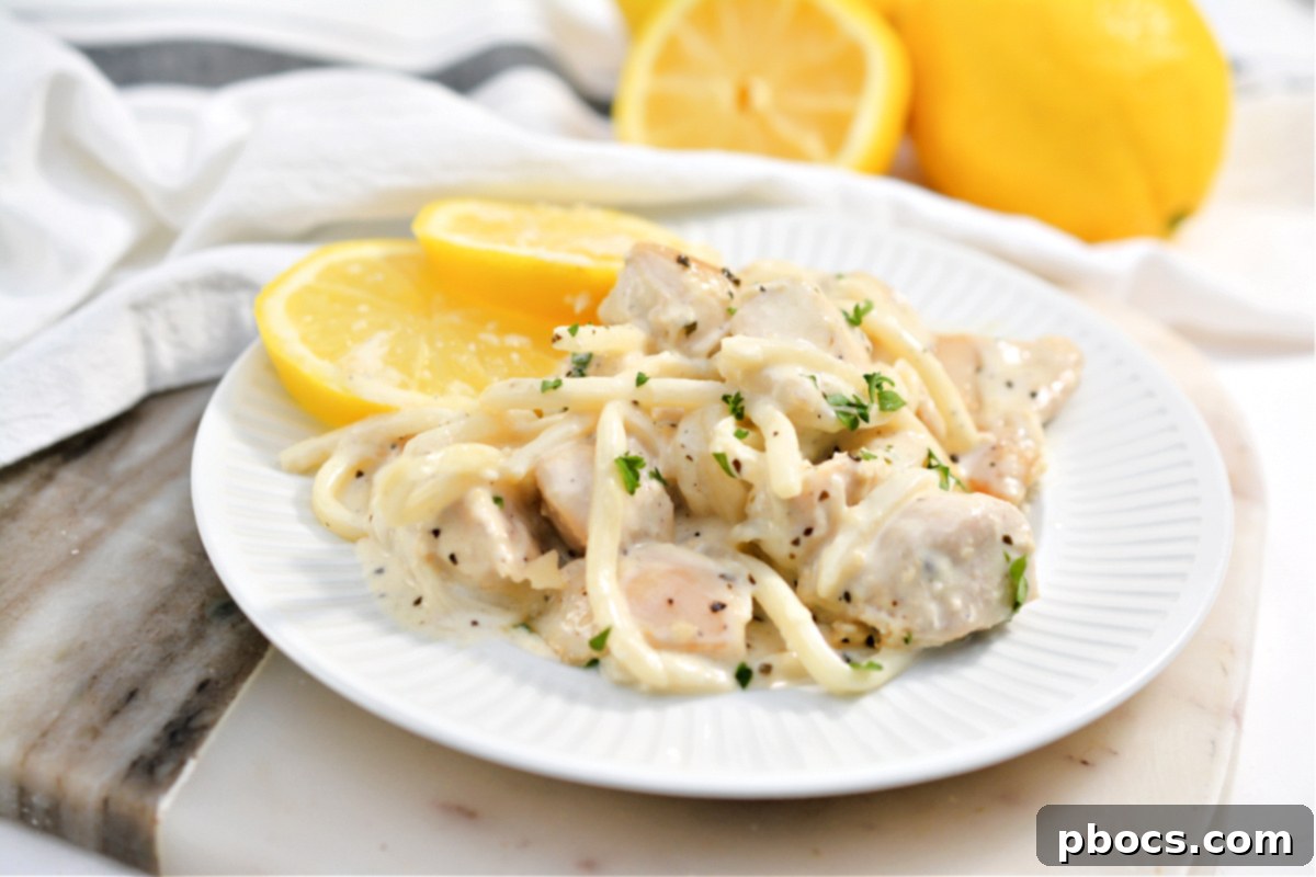 Guilt-Free Zesty Lemon Cream Chicken Pasta 3 Low-Carb Creamy Lemon Chicken Pasta