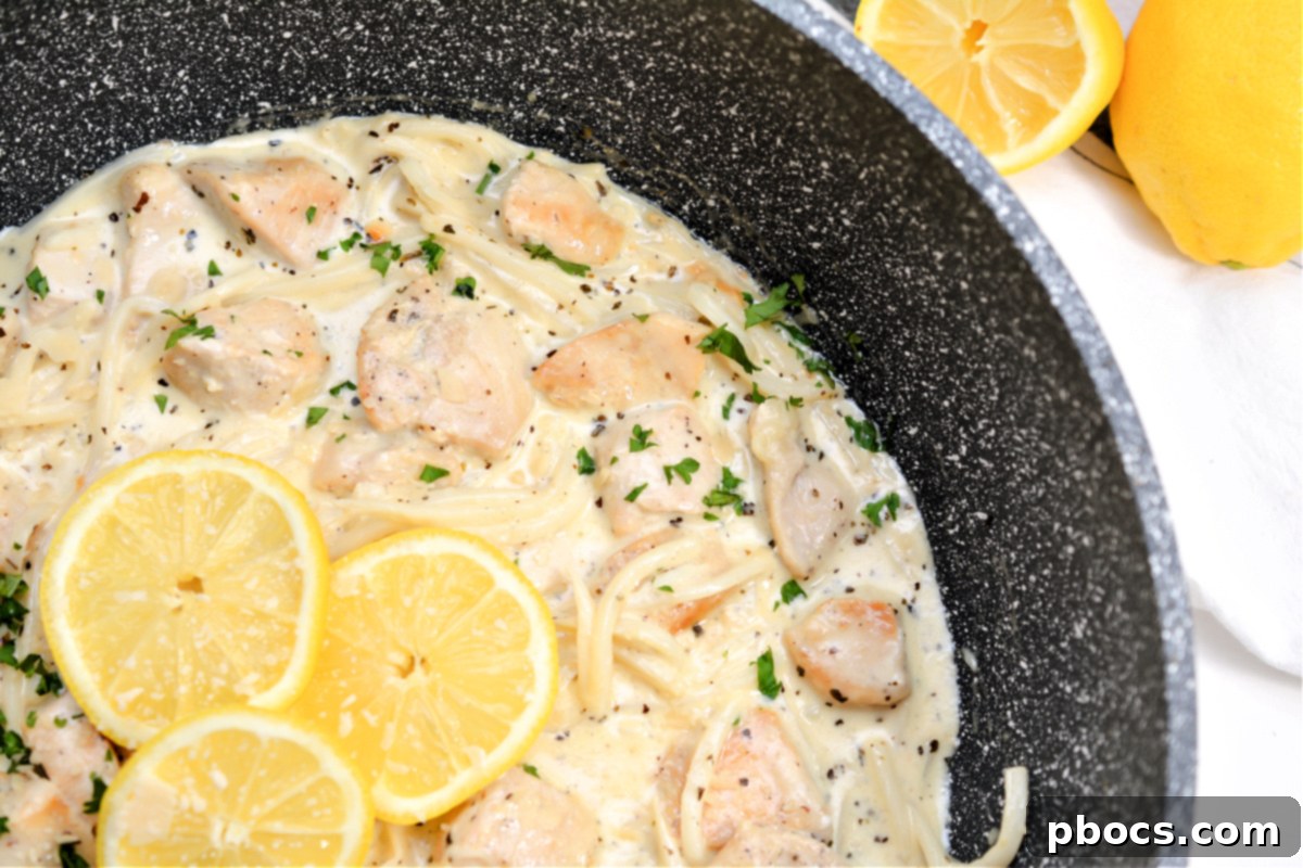 Guilt-Free Zesty Lemon Cream Chicken Pasta 5 Low-Carb Creamy Lemon Chicken Pasta