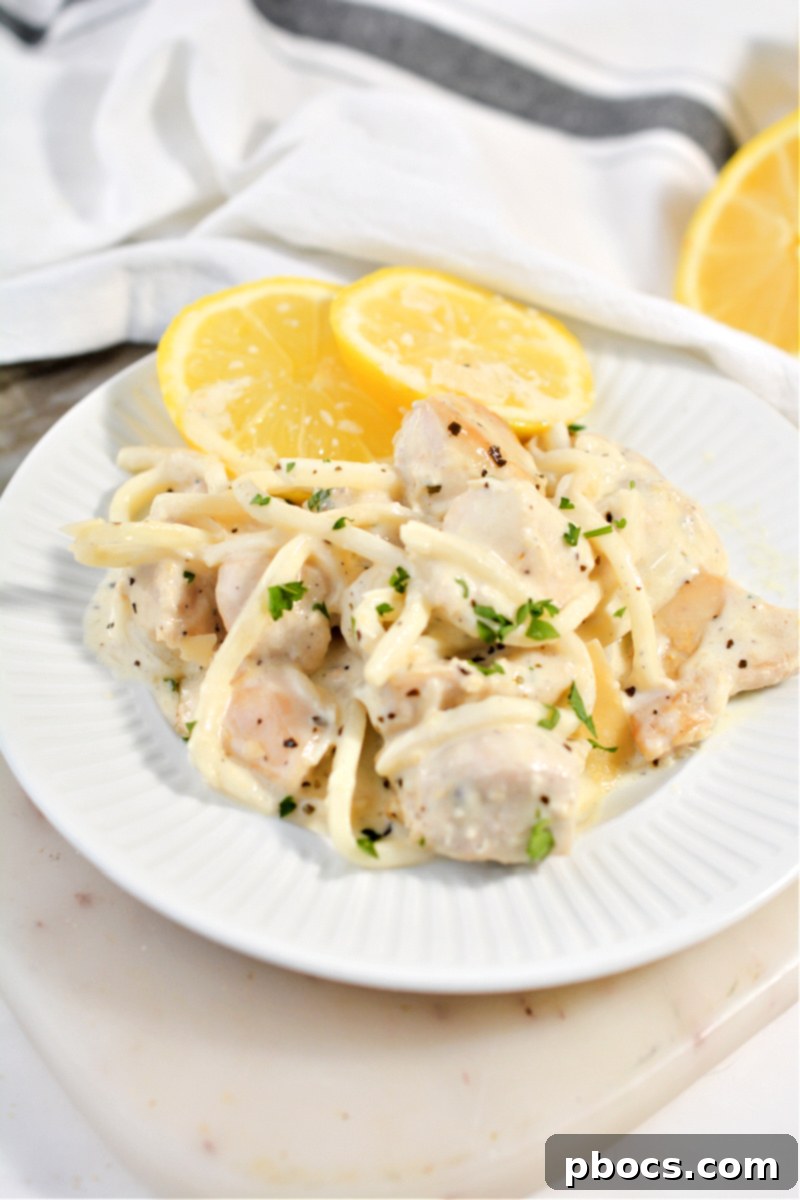 Guilt-Free Zesty Lemon Cream Chicken Pasta 6 Low-Carb Creamy Lemon Chicken Pasta