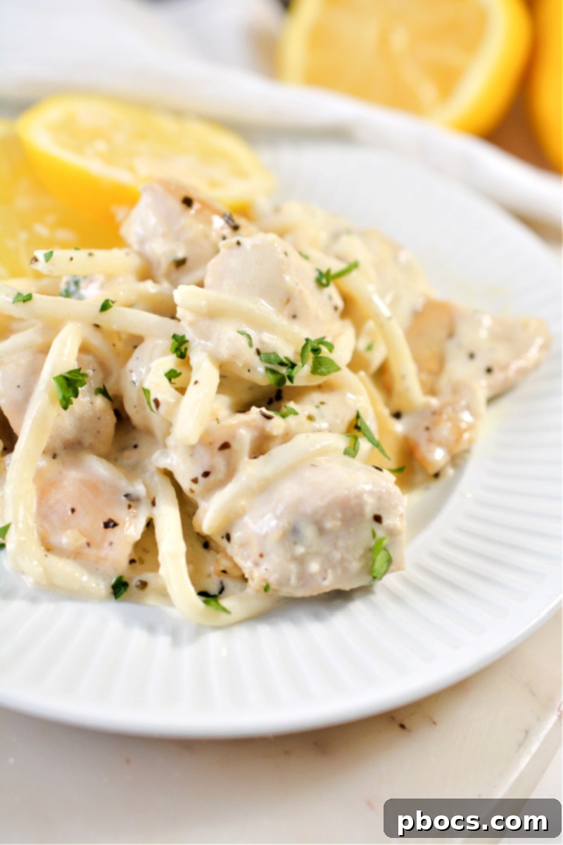 Guilt-Free Zesty Lemon Cream Chicken Pasta 8 Low-Carb Creamy Lemon Chicken Pasta