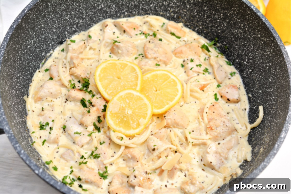 Guilt-Free Zesty Lemon Cream Chicken Pasta 9 Low-Carb Creamy Lemon Chicken Pasta