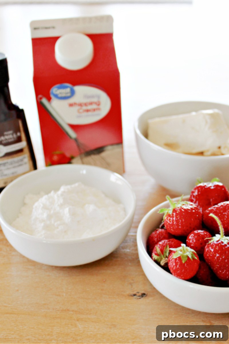 Mixing cream cheese and heavy whipping cream for popsicles