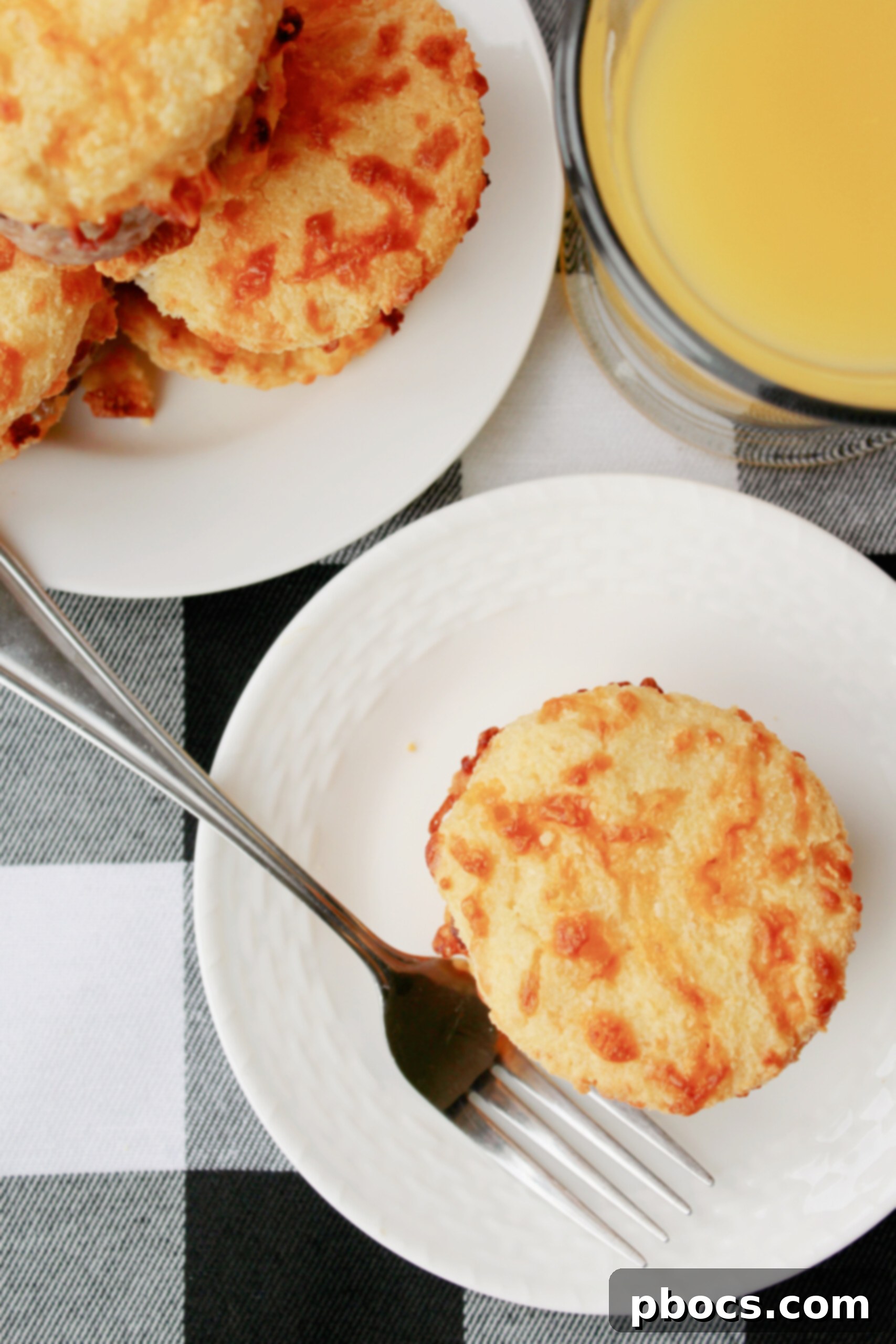 Delicious Keto Sausage Breakfast Sandwich with almond flour biscuits