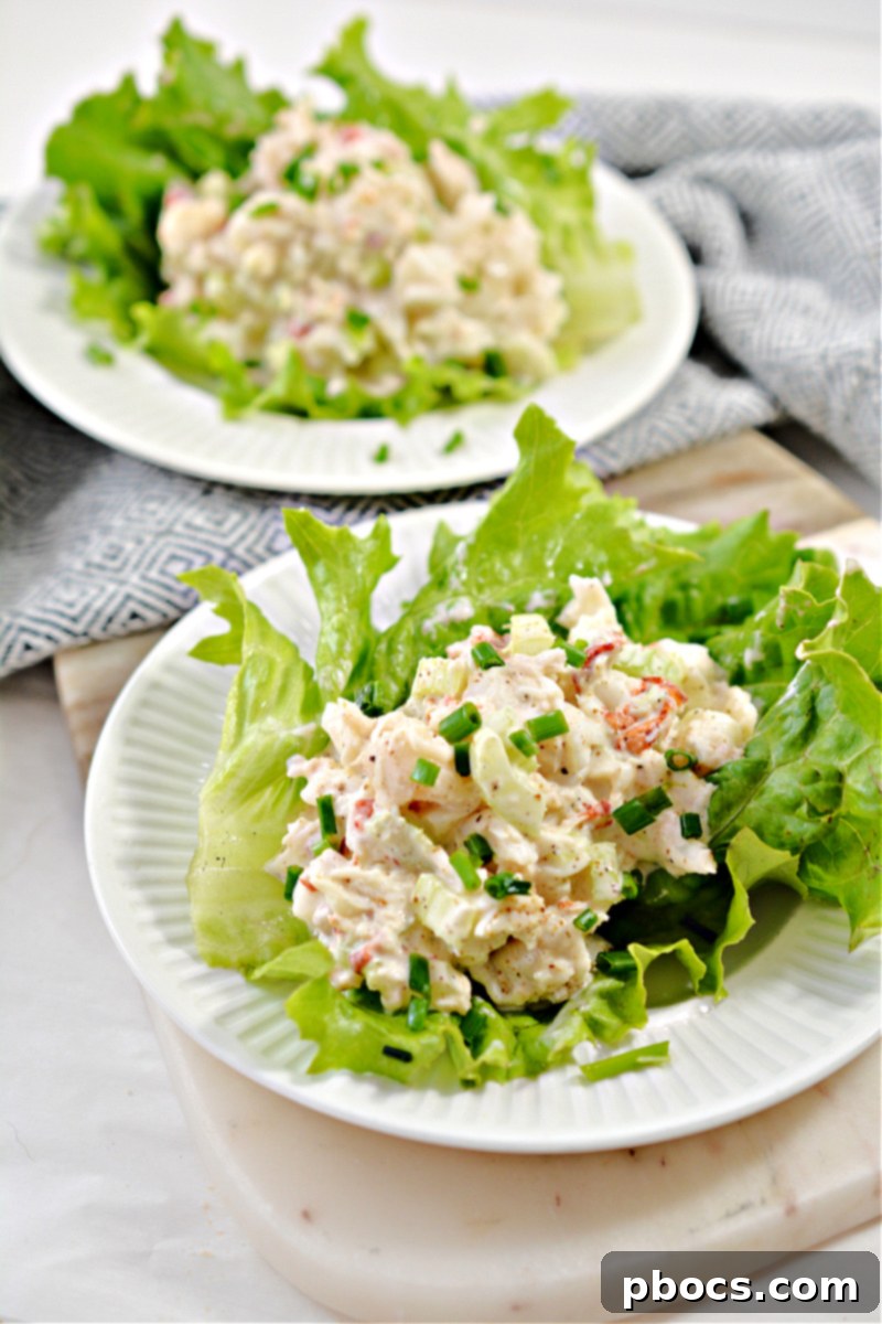 Canned lobster meat, demonstrating its viability for keto recipes.