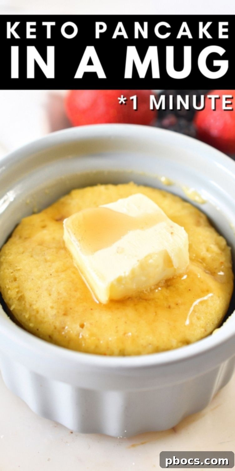 Keto Mug Pancake 14 Keto Pancake In A Mug