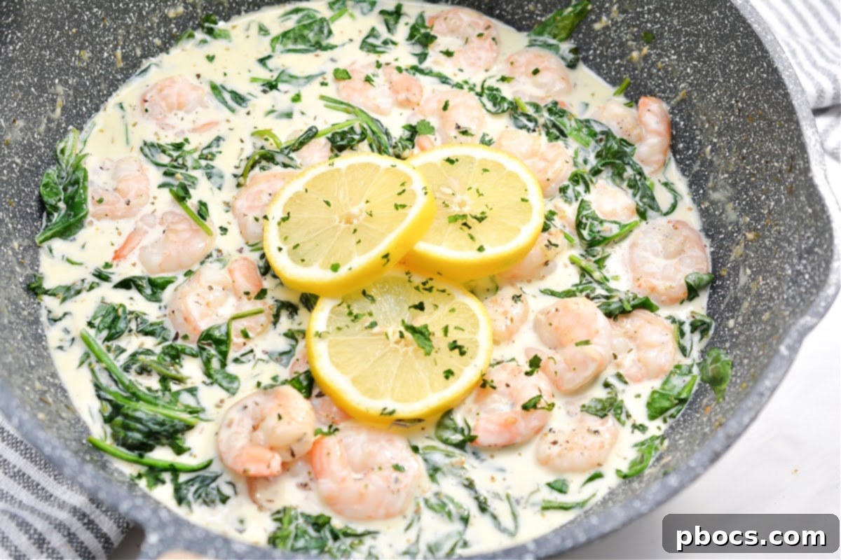 Ultimate Creamy Keto Garlic Shrimp 5 Rich and zesty keto cream sauce for seafood with Italian herbs