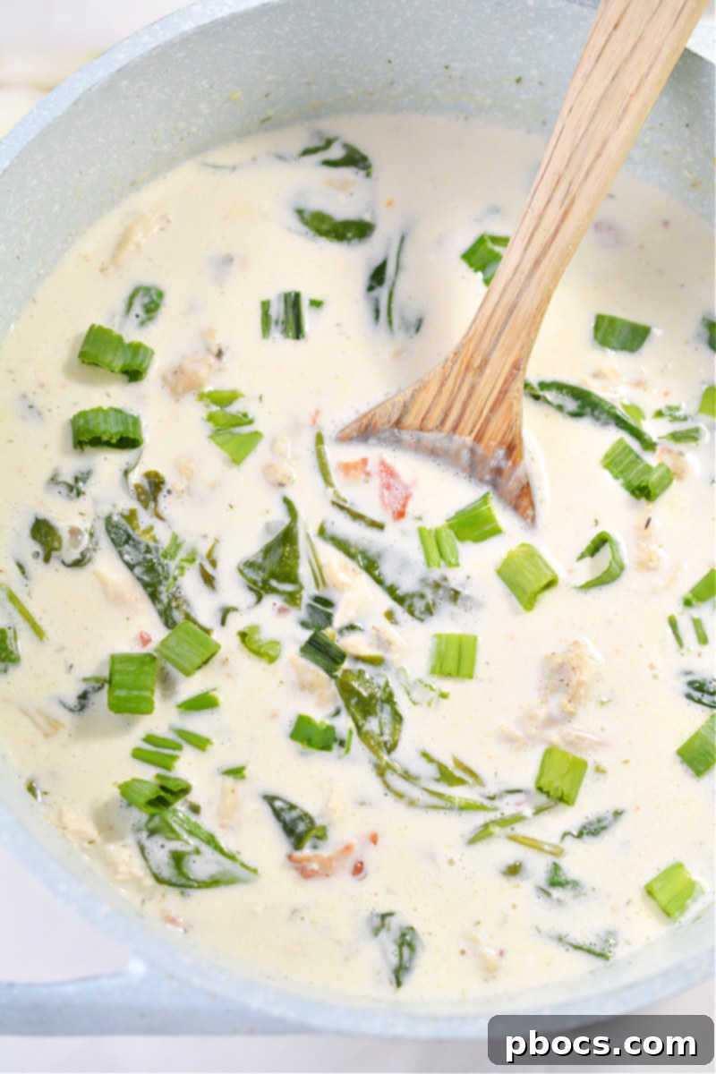 Decadent Keto Cream Cheese Chicken Soup 2 Keto Chicken Cream Cheese Soup