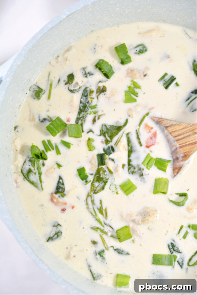 Decadent Keto Cream Cheese Chicken Soup 4 Keto Chicken Cream Cheese Soup