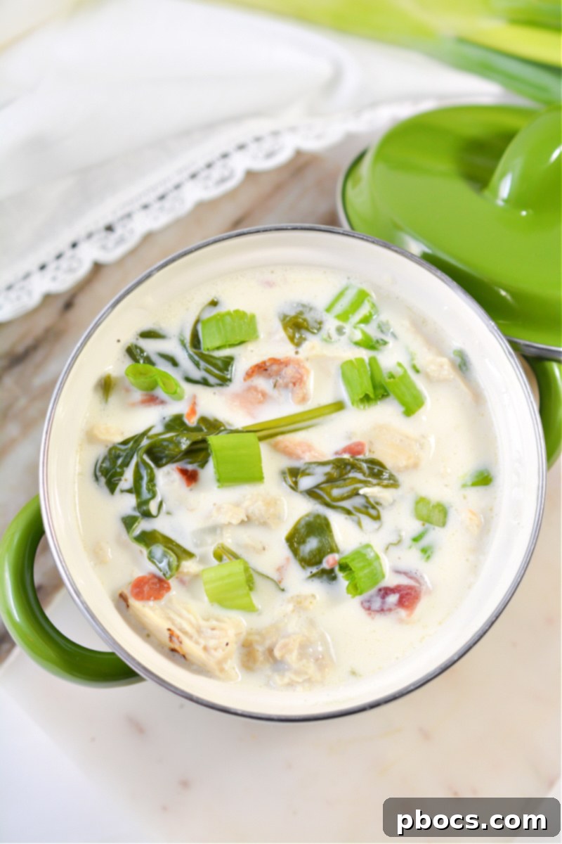 Decadent Keto Cream Cheese Chicken Soup 6 Keto Chicken Cream Cheese Soup