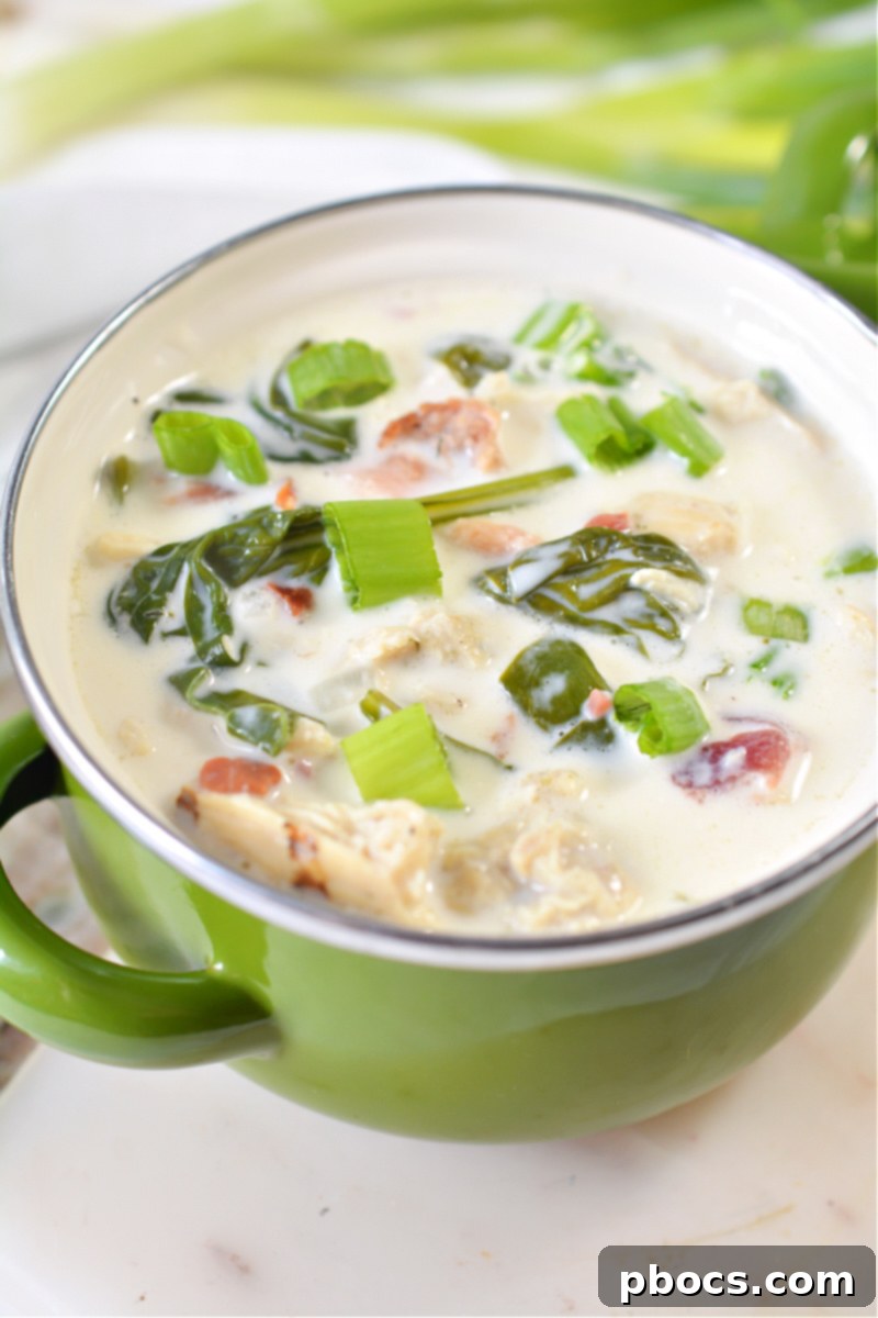 Decadent Keto Cream Cheese Chicken Soup 8 Keto Chicken Cream Cheese Soup