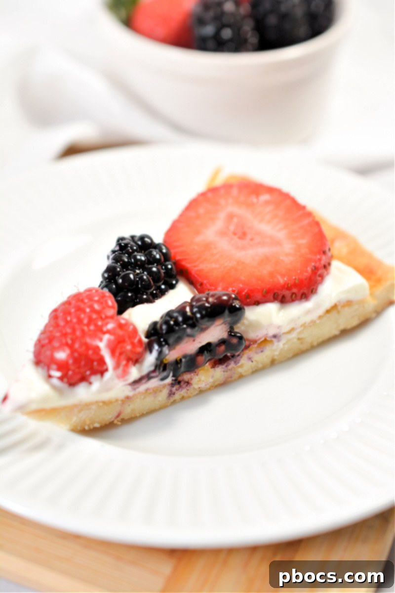 Easy Keto Fruit Pizza