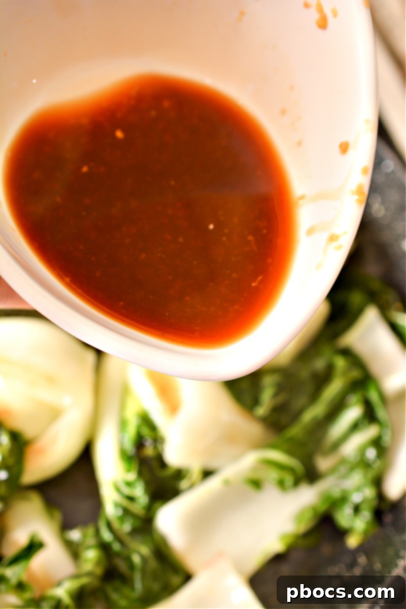 Keto Bok Choy Stir Fry with Soy Sauce Eggs