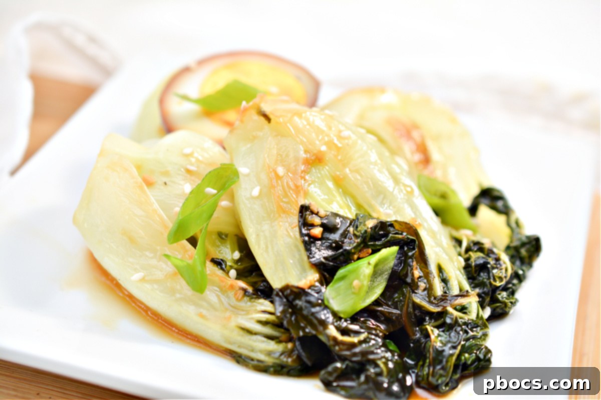 Keto Bok Choy Stir Fry with Soy Sauce Eggs