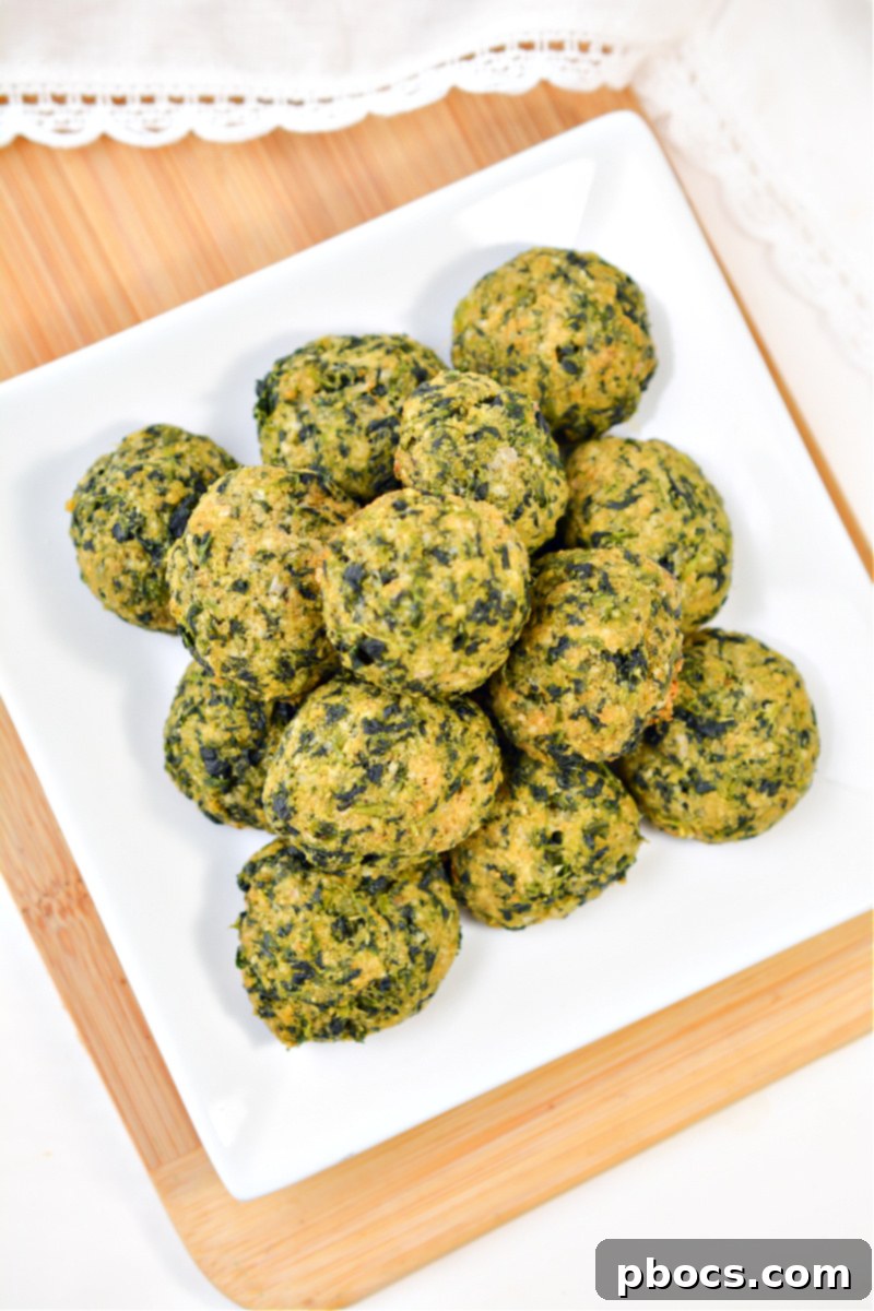 Keto Spinach Balls - Delicious Low Carb Appetizer