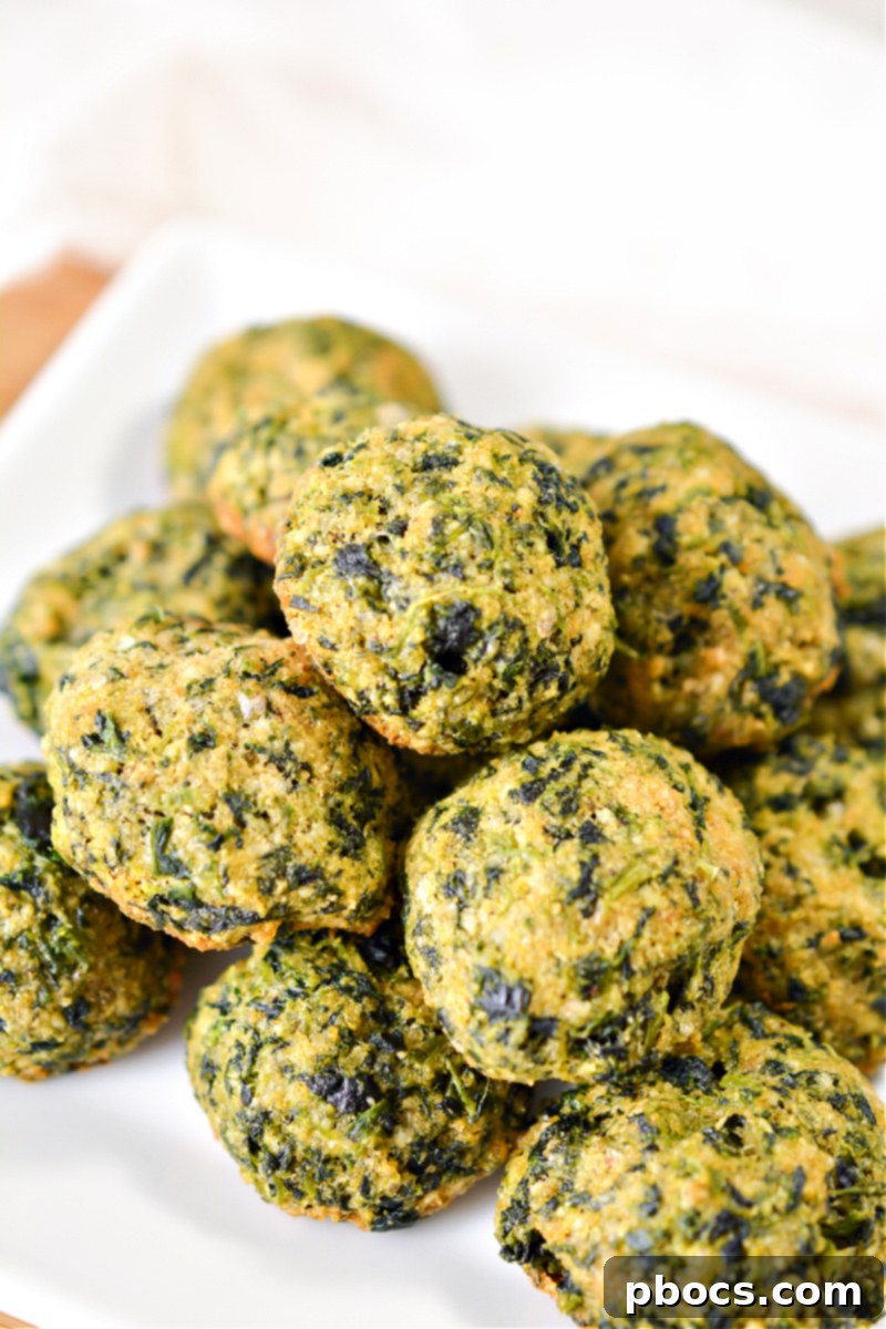 Customize Your Keto Spinach Balls with Arugula