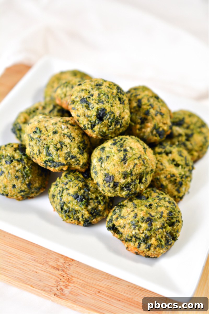 Making Keto Spinach Balls with Kids