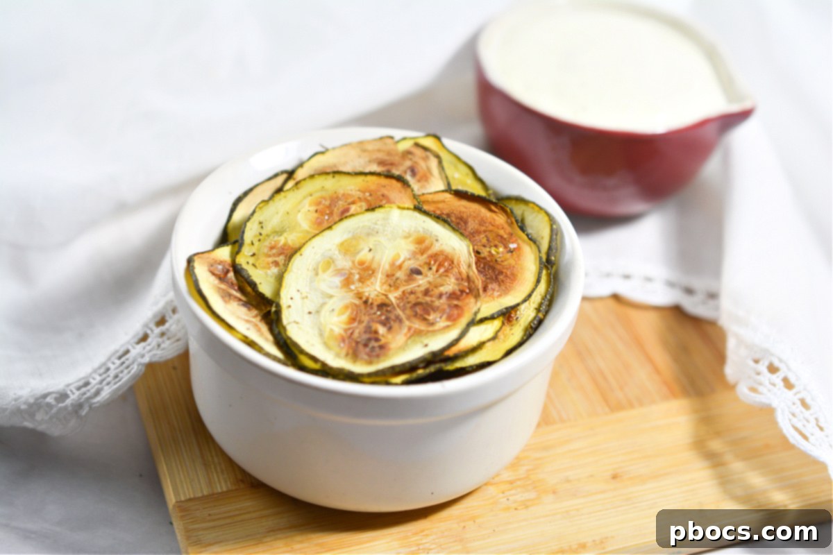 Soaking Zucchini for Salt and Vinegar Flavor