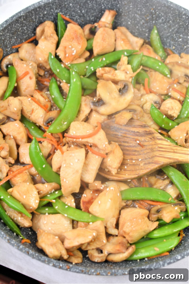 Keto Moo Goo Gai Pan Stir Fry 6 Customizing Keto Moo Goo Gai Pan with your favorite low-carb vegetables.