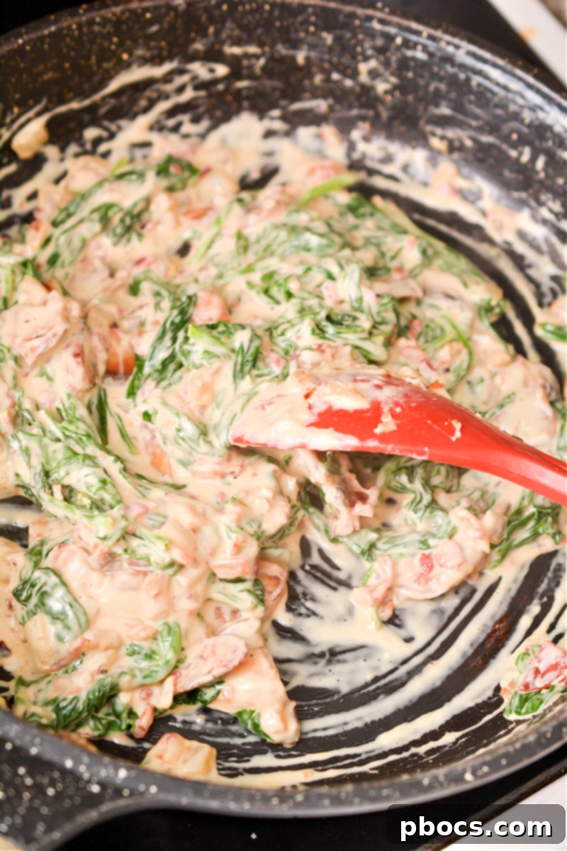 Finished Stuffed Chicken Filling