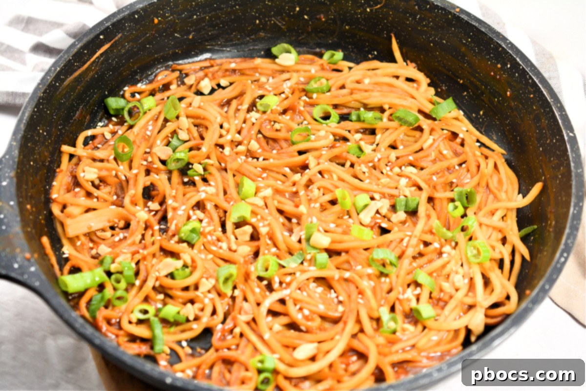 Low Carb Palmini Peanut Noodles 3 Low-Carb Pasta - Palmini Peanut Noodles