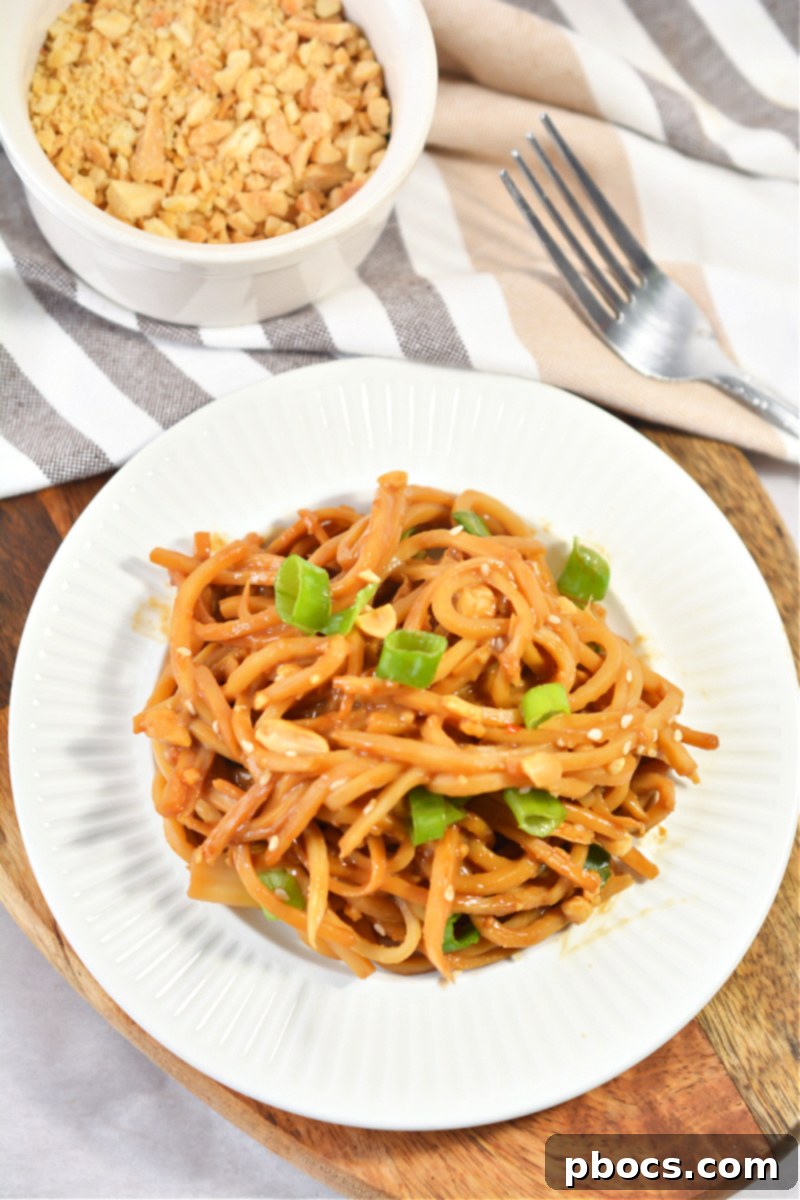 Low Carb Palmini Peanut Noodles 4 Low-Carb Pasta - Palmini Peanut Noodles