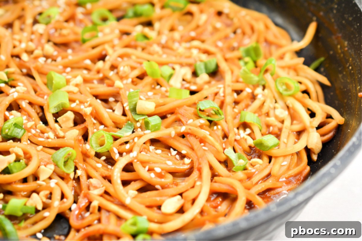 Low Carb Palmini Peanut Noodles 5 Low-Carb Pasta - Palmini Peanut Noodles
