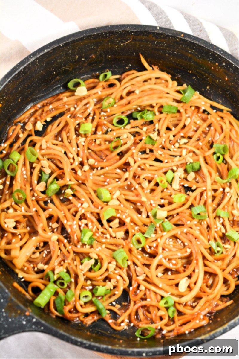 Low Carb Palmini Peanut Noodles 6 Low-Carb Pasta - Palmini Peanut Noodles