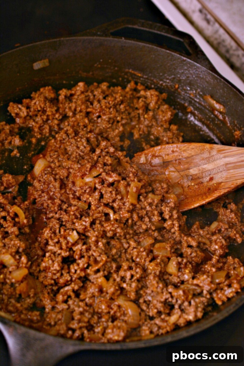 Keto Sloppy Joe Bell Pepper Boats 11 Cutting the tops off bell peppers and scooping out seeds