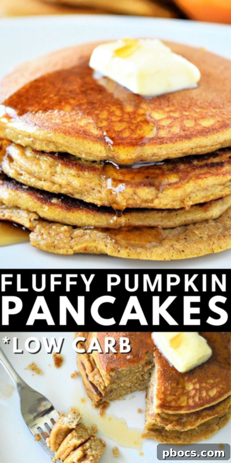 Spiced Pumpkin Keto Morning Stacks 9 Low-Carb Pumpkin Pancakes