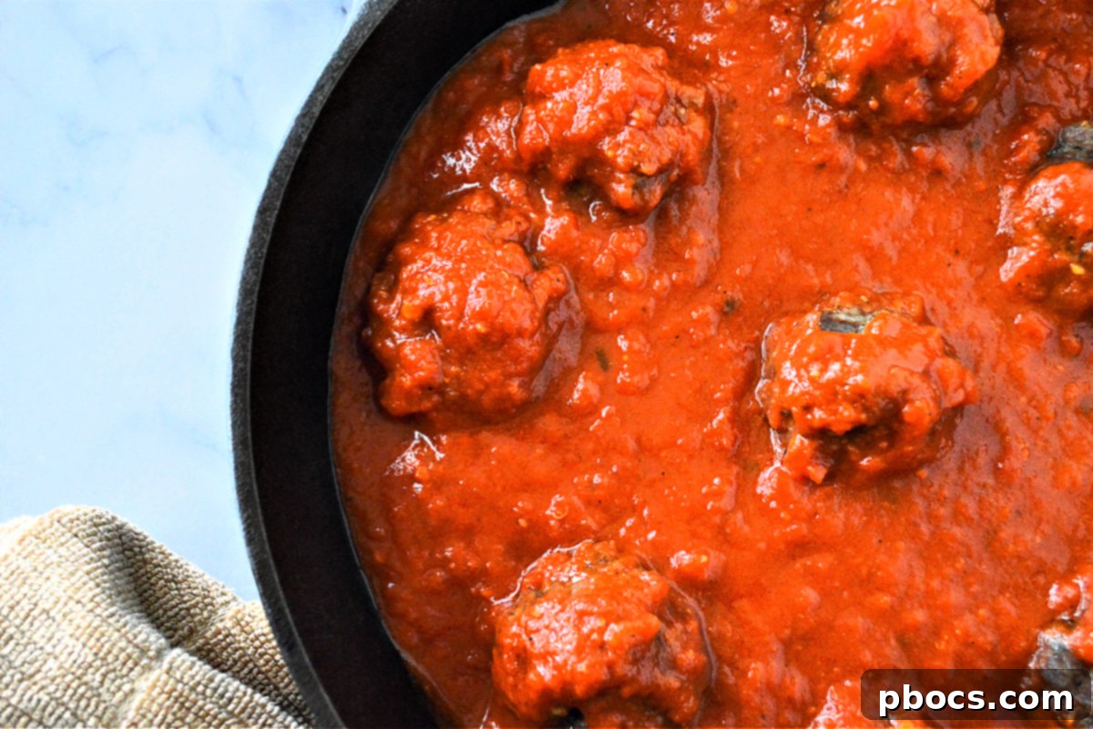Low-Carb Spaghetti and Meatballs