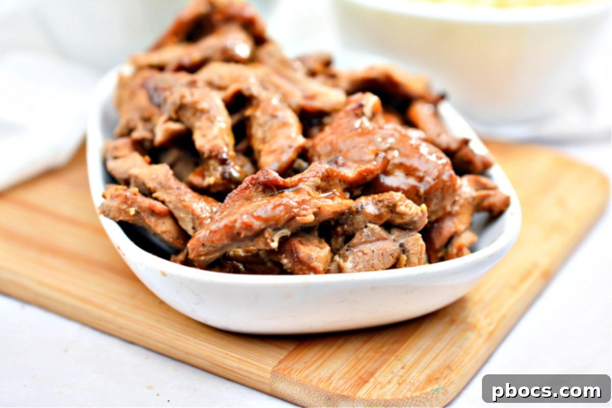 Keto Chinese Boneless Spare Ribs marinating in a bag