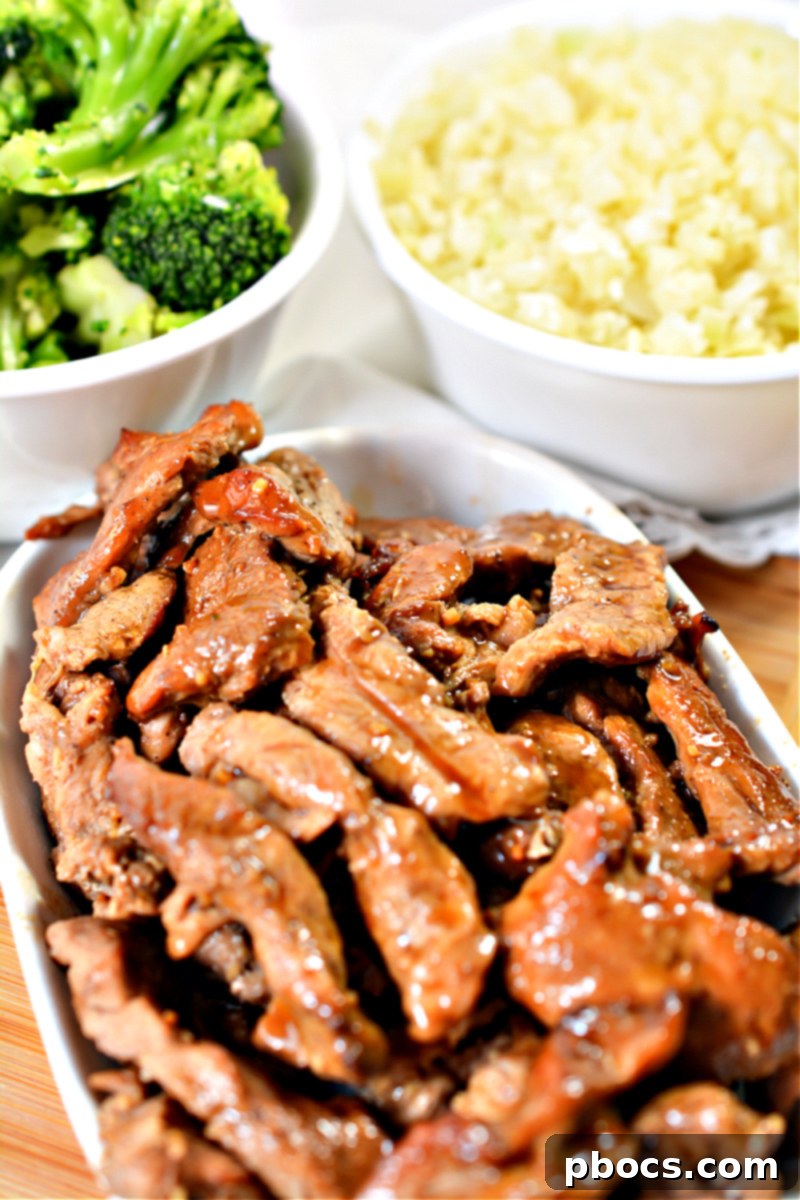 Plated Keto Chinese Boneless Spare Ribs with garnish