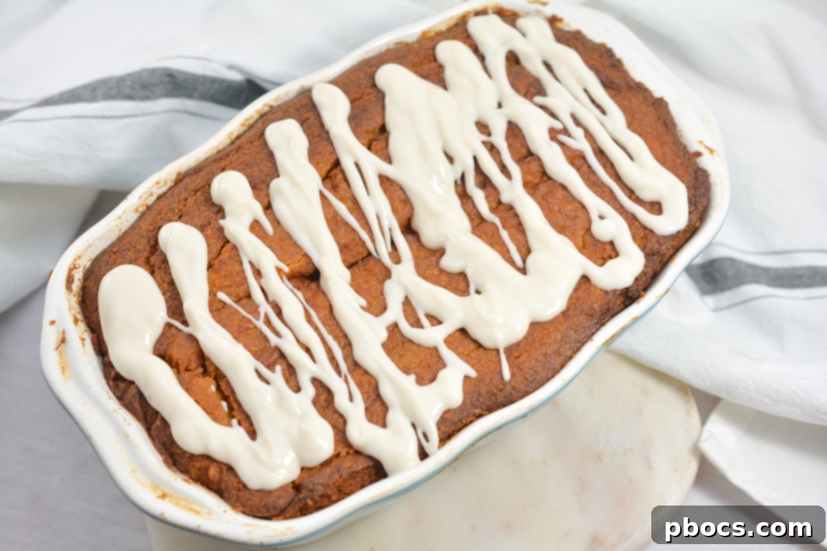 Bowl of Keto Pumpkin Pound Cake batter ready for baking