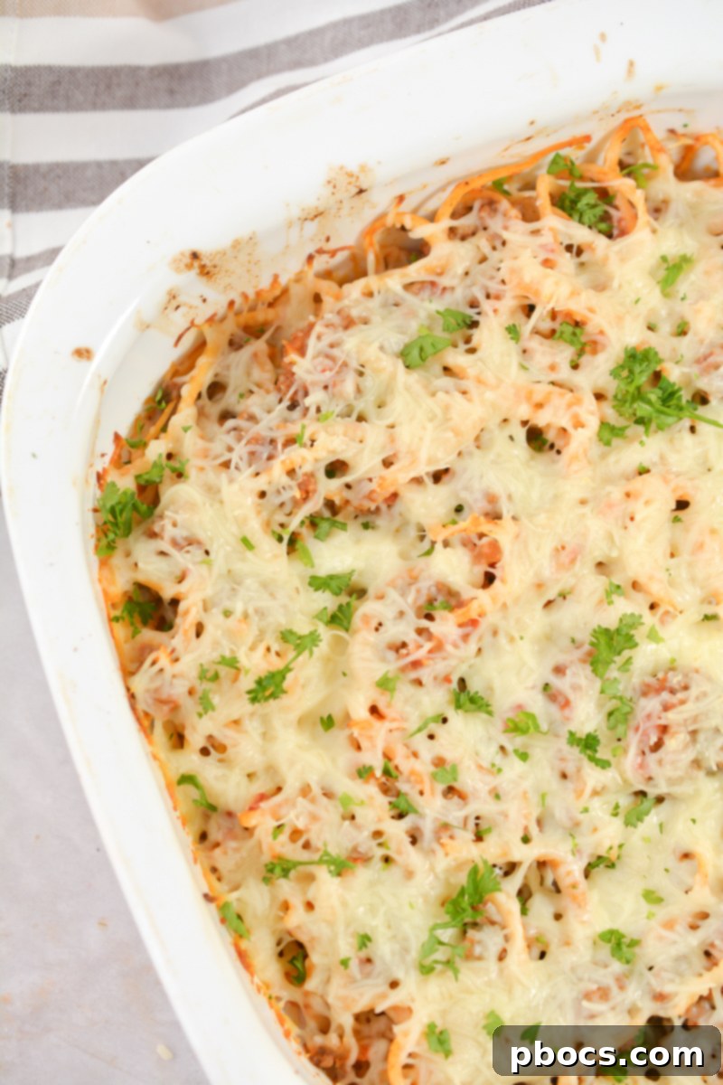 Ingredients for a homemade low-carb pasta sauce