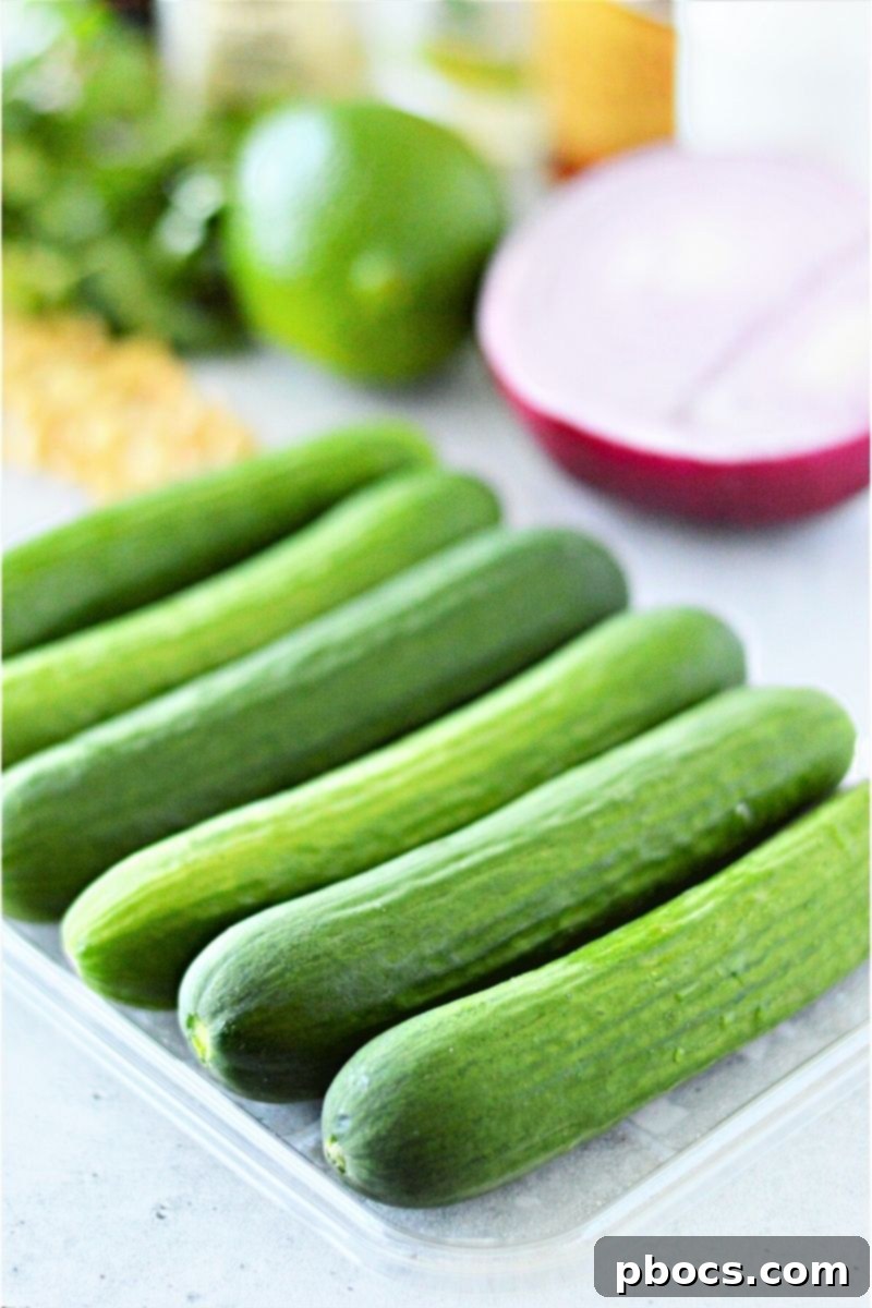 Low Carb Thai Cucumber Salad