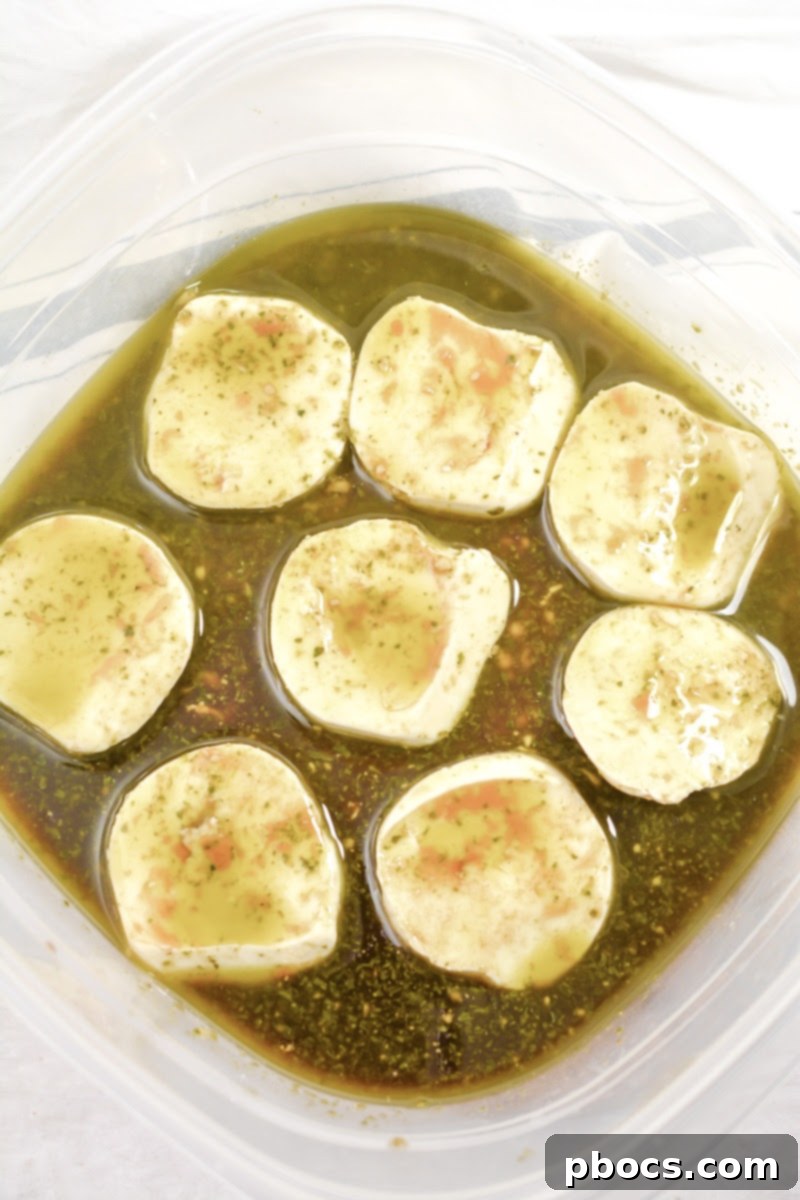 Keto Marinated Eyeballs - Halloween Snack Idea