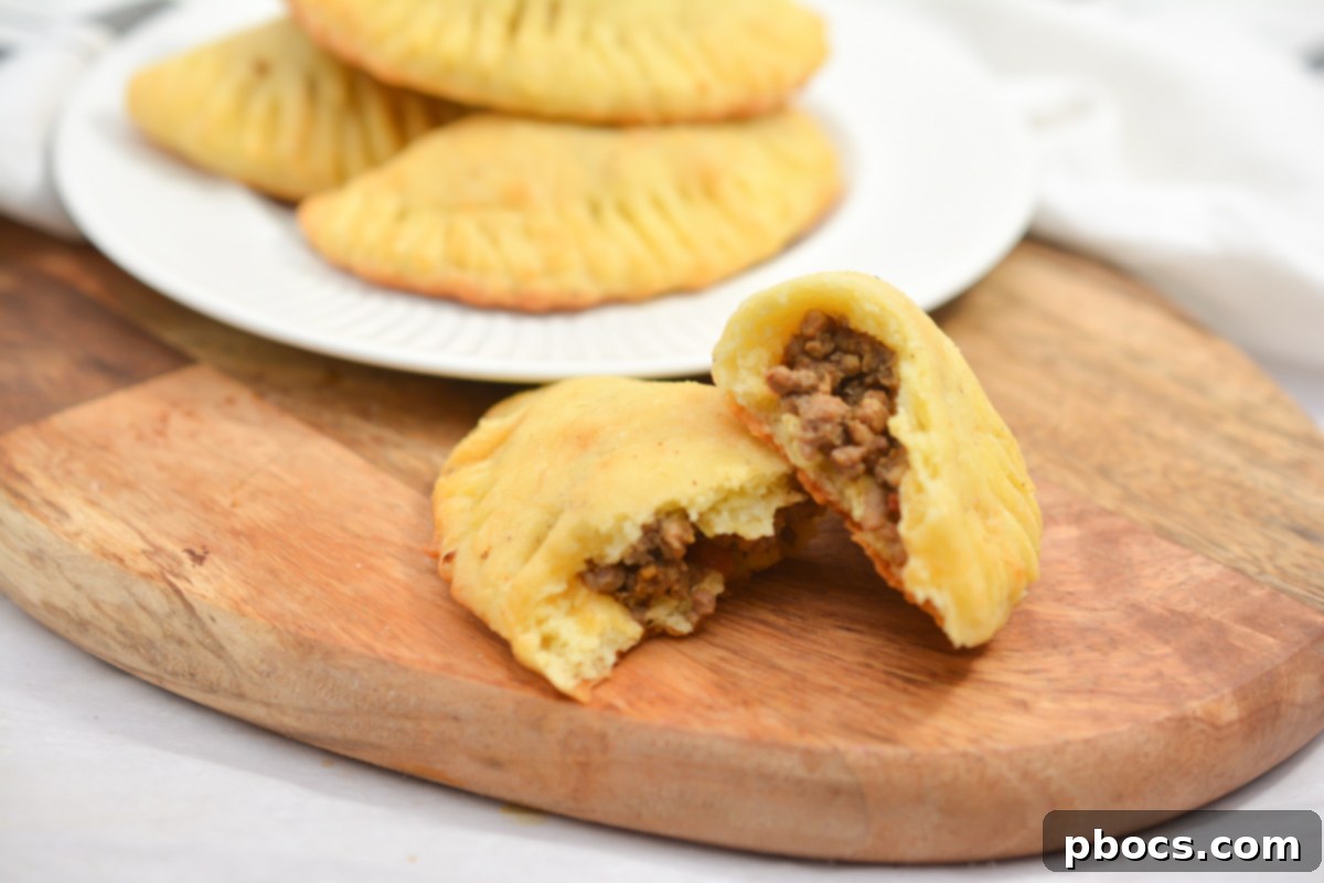 Keto Empanada Delights 3 Freshly Baked Keto Empanadas with Golden Brown Crust