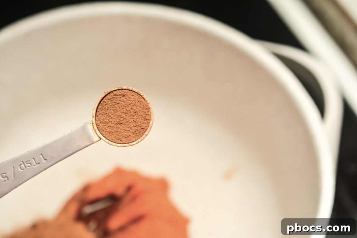 Whisking Keto Pumpkin Butter Ingredients