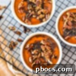 Low Carb Pumpkin Pecan Custard