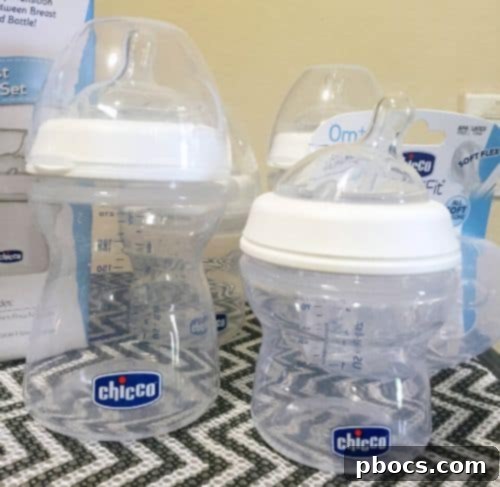 Chicco NaturalFit Bottle Components and Features