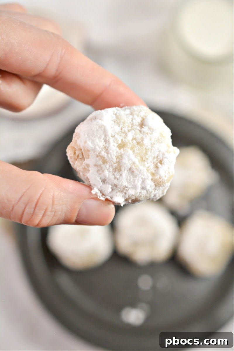 Keto Snowball Cookies