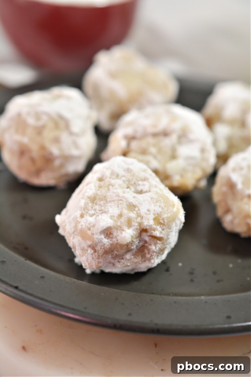 Keto Snowball Cookies