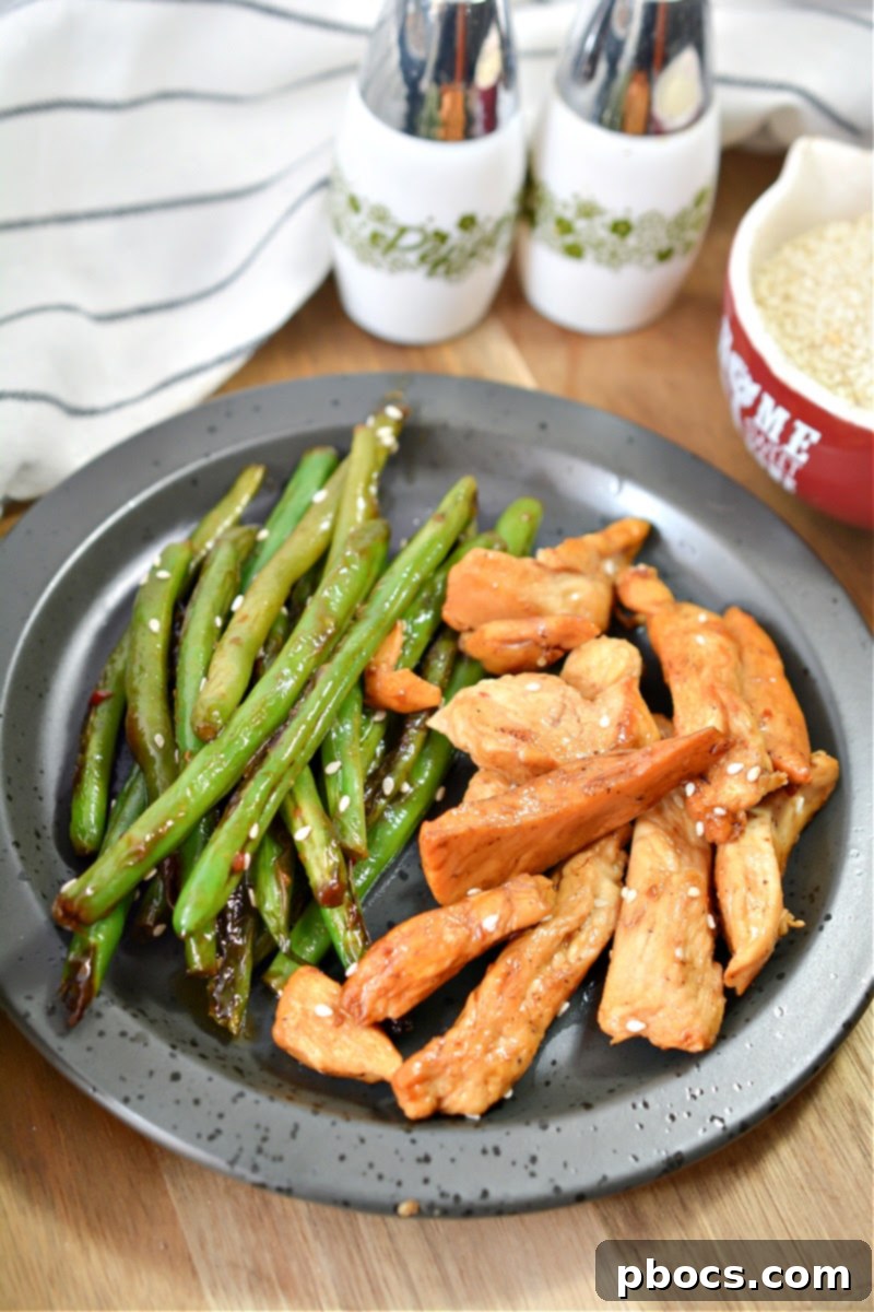 Umami Keto Asian Chicken & Green Beans 4 Keto Asian Green Beans and Chicken