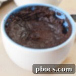 Keto Microwave Pumpkin Brownie