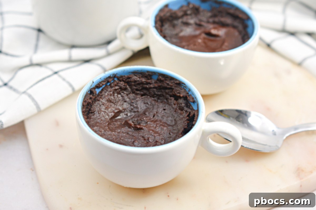 Keto Microwave Pumpkin Brownie